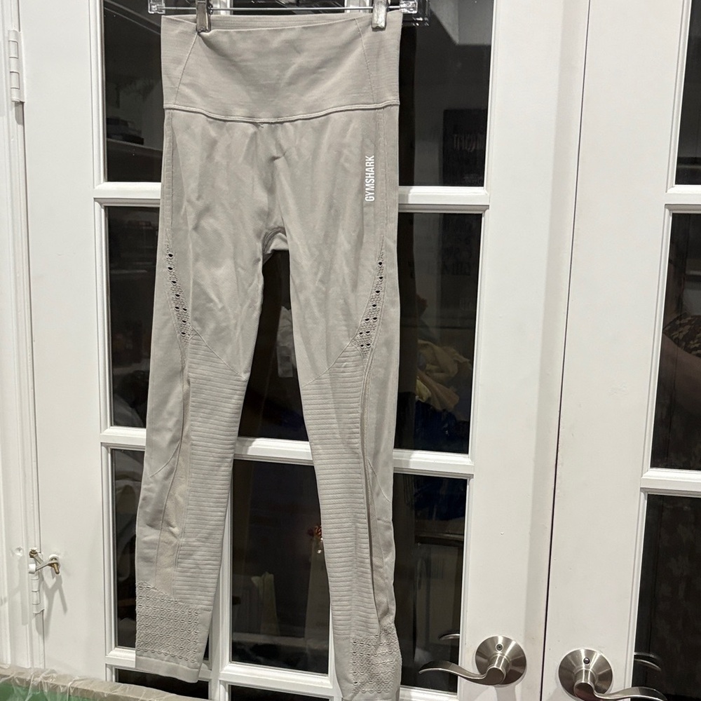 Gymshark Taupe High-Waisted Leggings
